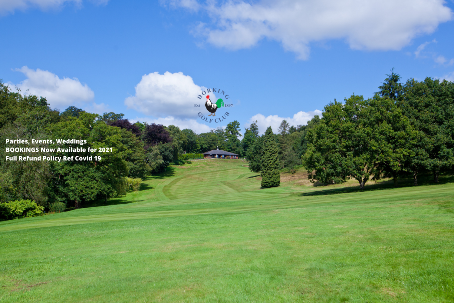 Functions and Weddings Dorking GC has a long history of being one of